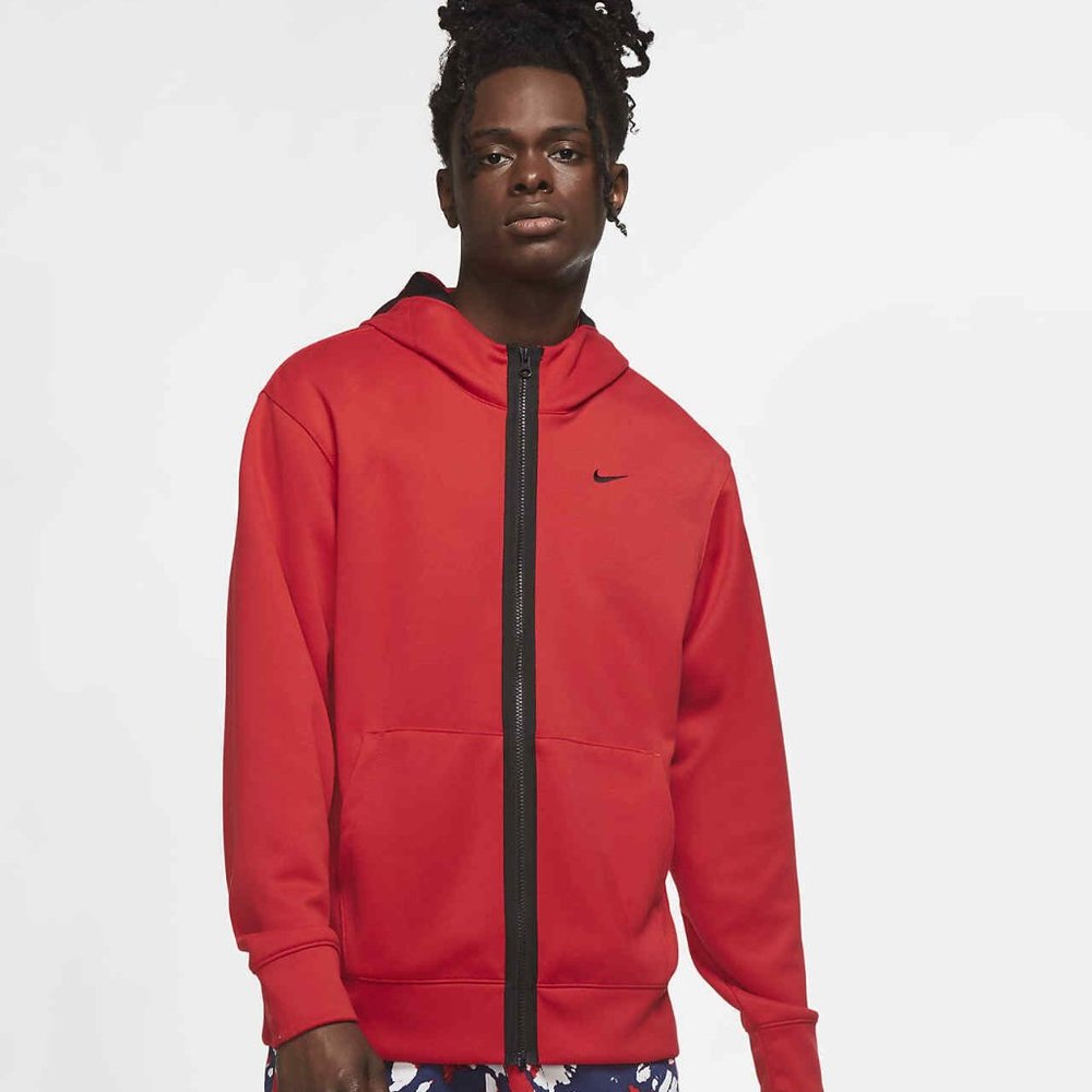 Nike Spotlight Men's Basketball Hoodie | University Red/Black | Size: Large